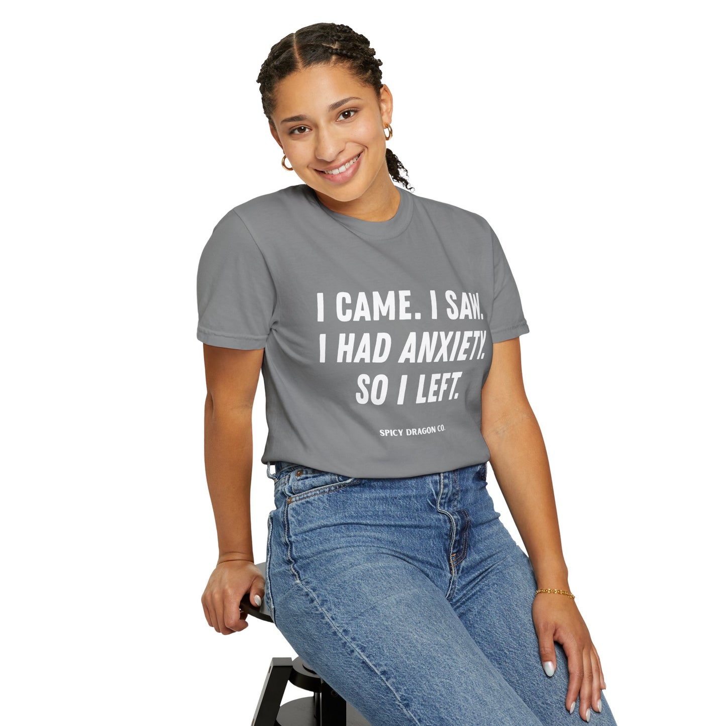 Anxiety Comfort Colors Tee