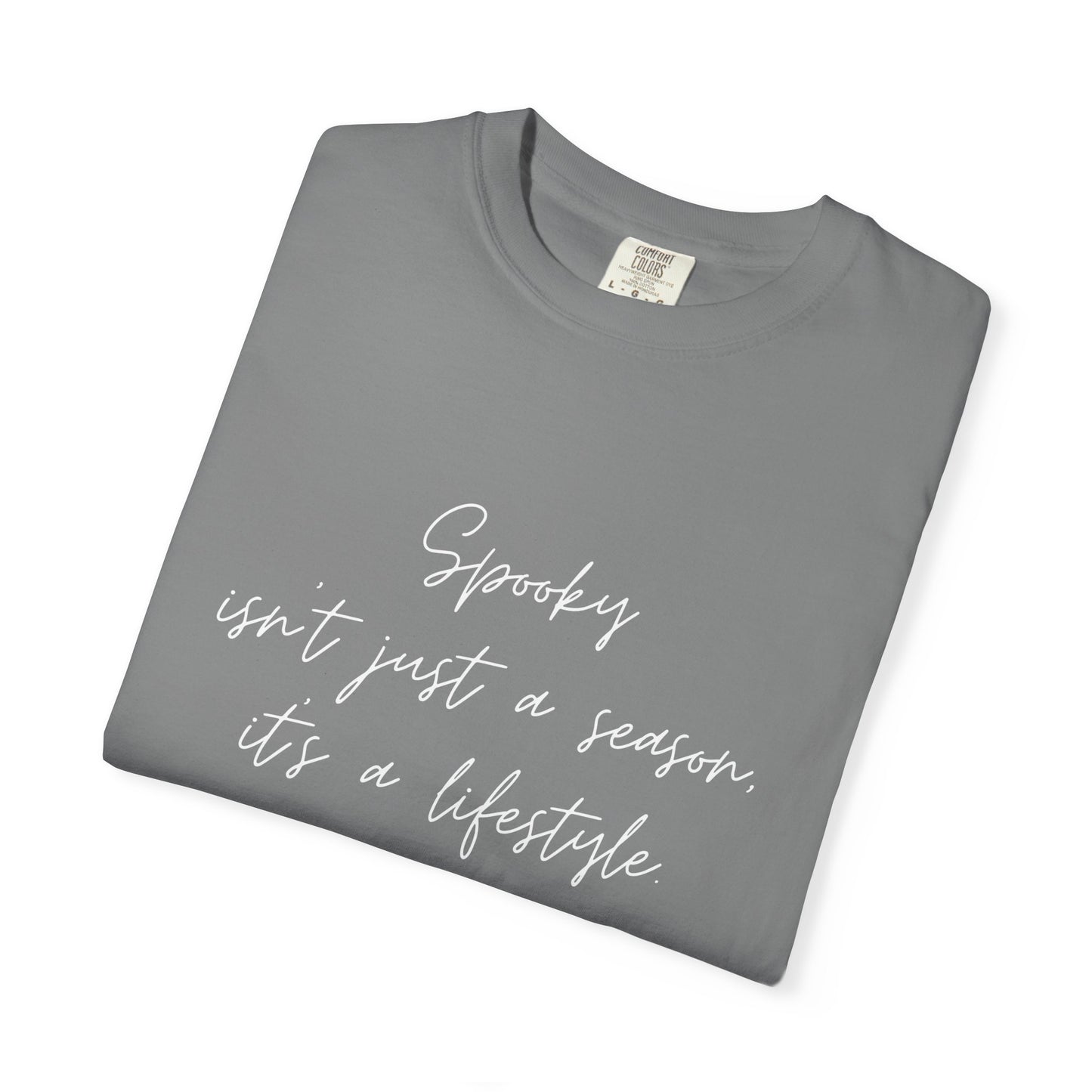 Spooky Lifestyle Comfort Colors Tee