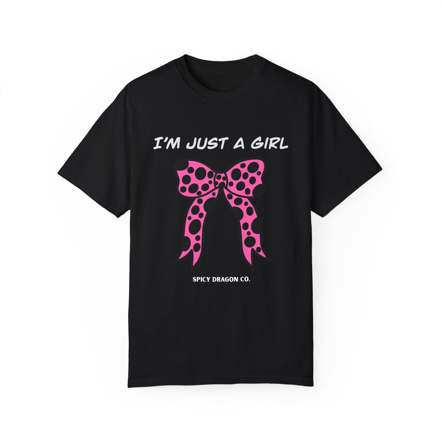 Just A Girl Comfort Colors Tee