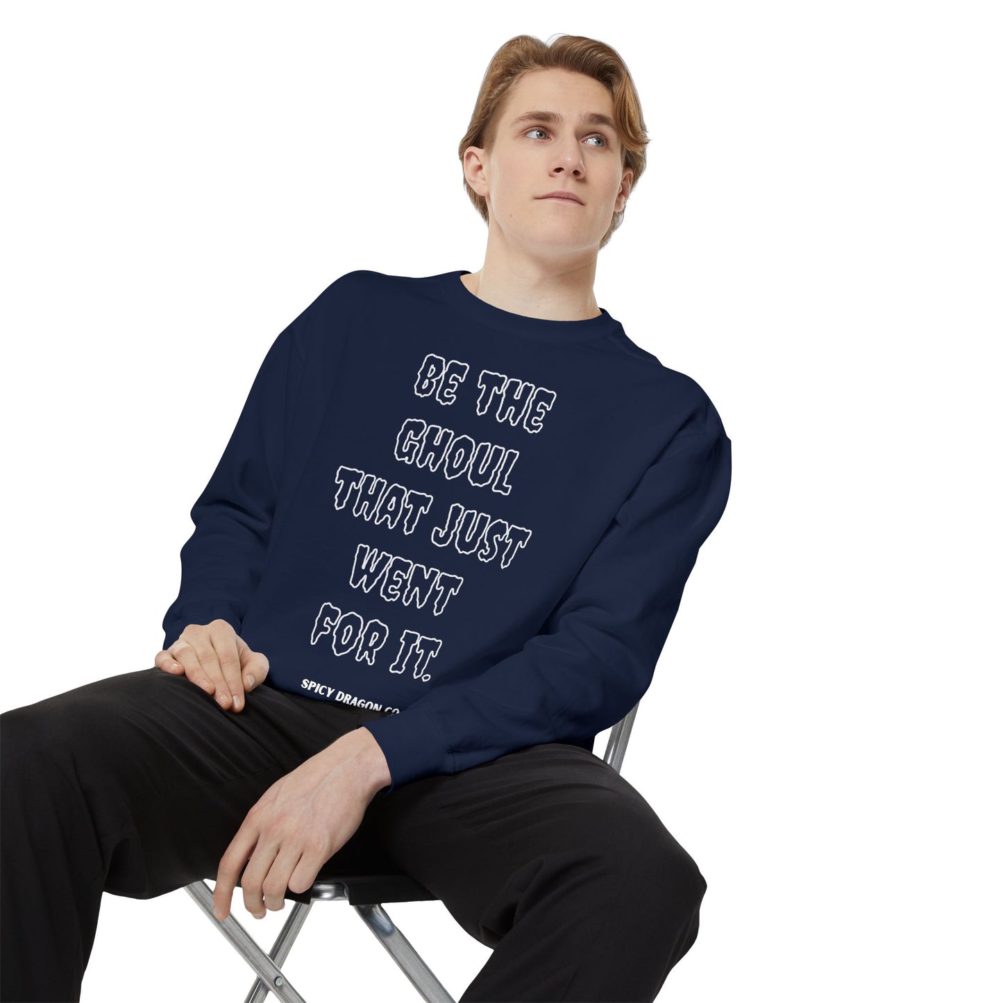 Be The Ghoul Comfort Colors Crewneck