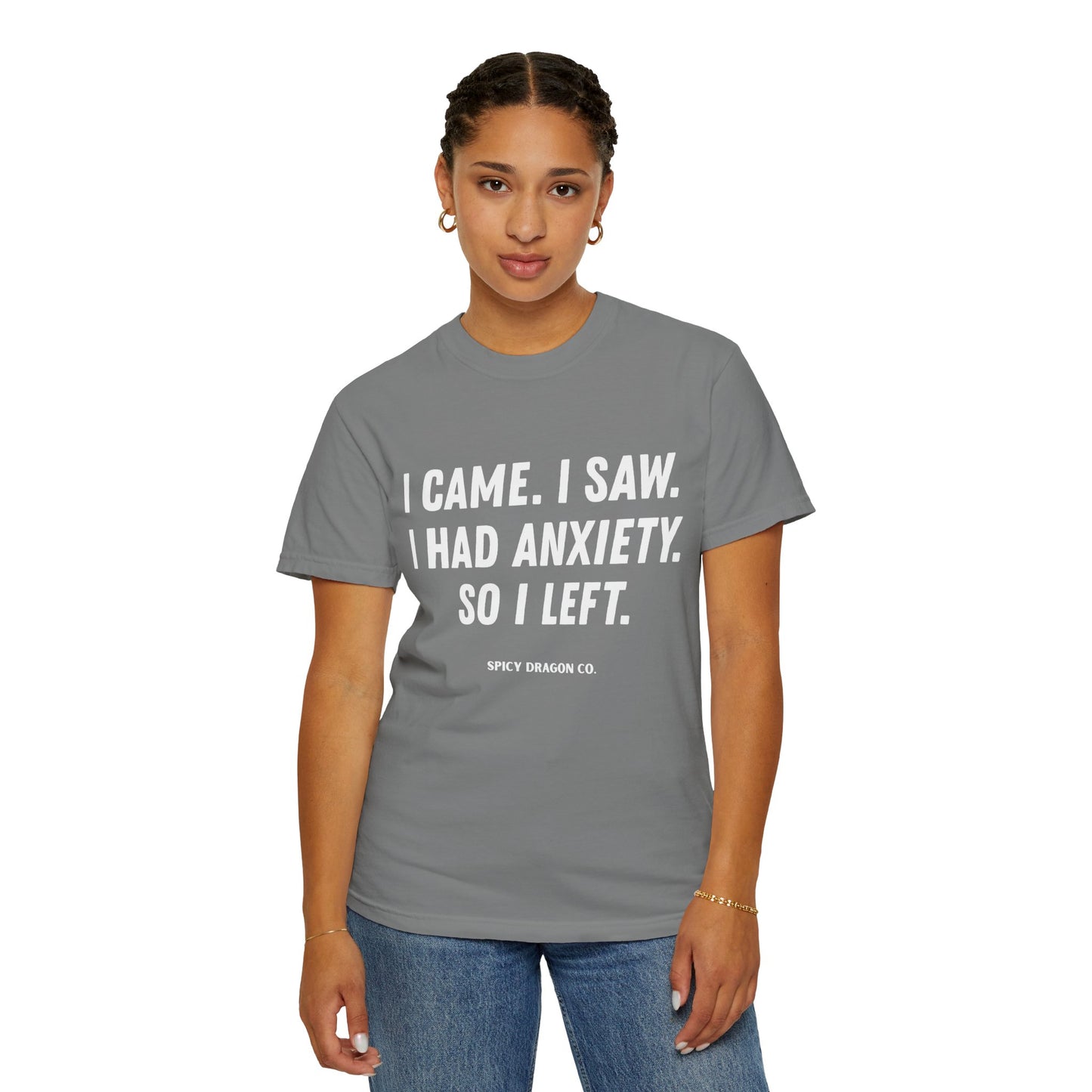 Anxiety Comfort Colors Tee