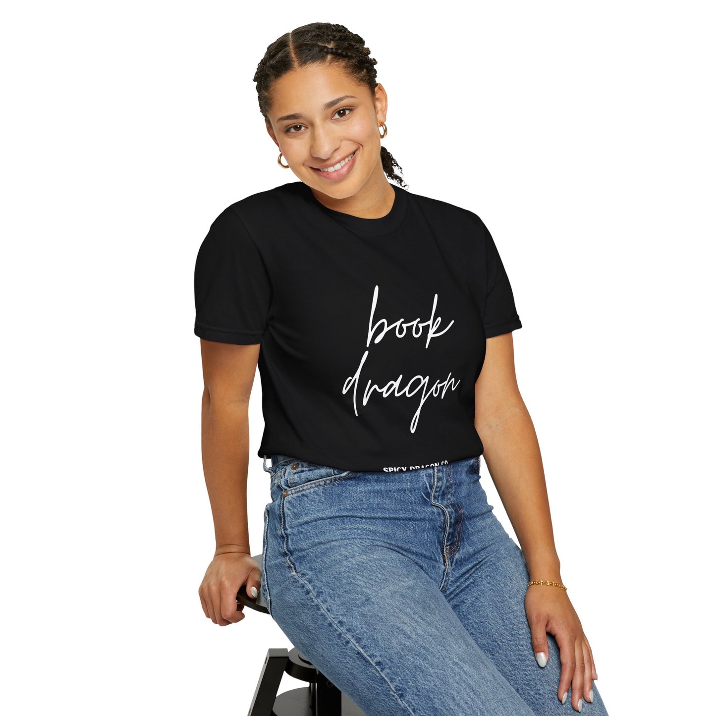 Book Dragon Comfort Colors Tee