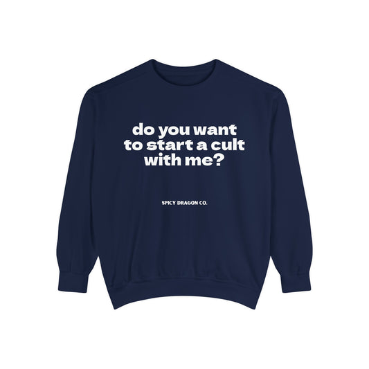 Start A Cult Comfort Colors Crewneck