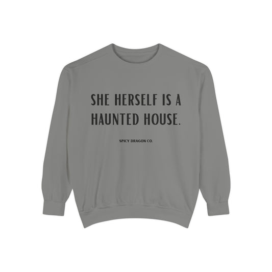Haunted House Comfort Colors Crewneck