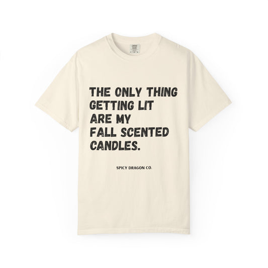 Fall Scented Candles Comfort Colors Tee