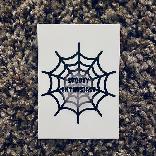 Spooky Enthusiast Sticker