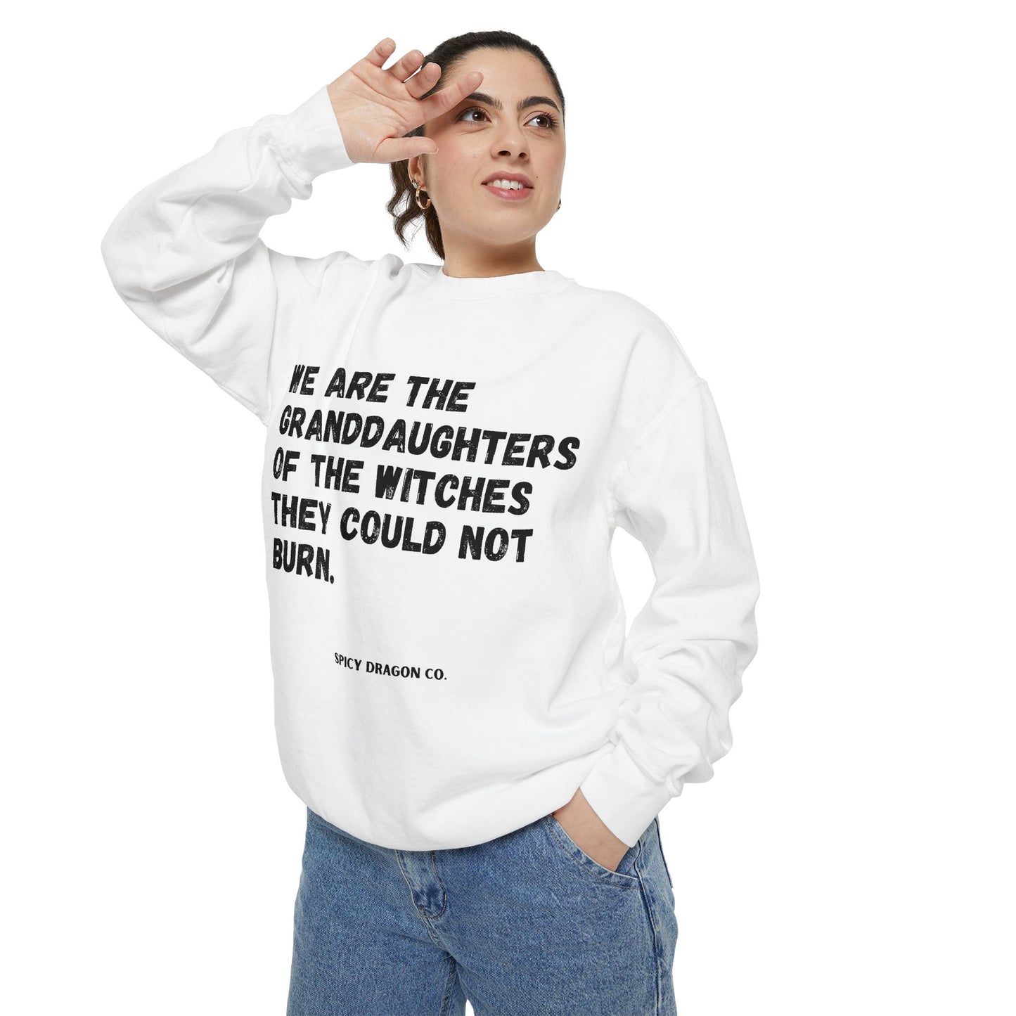 Granddaughters Of Witches Comfort Colors Crewneck