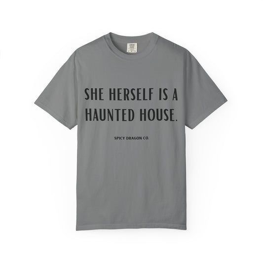 Haunted House Comfort Colors Tee