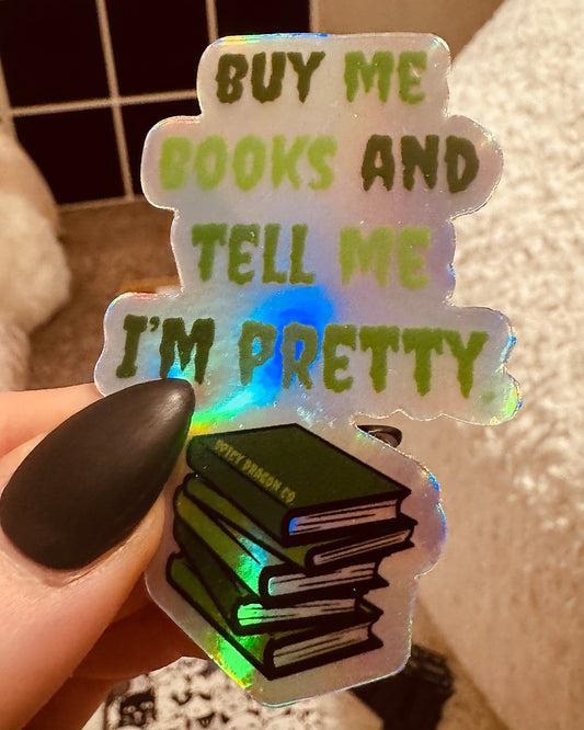 *Buy Me Books Sticker