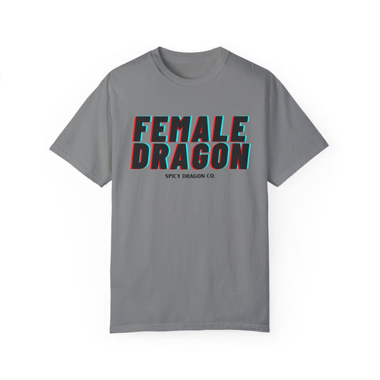 Female Dragon Comfort Colors Tee