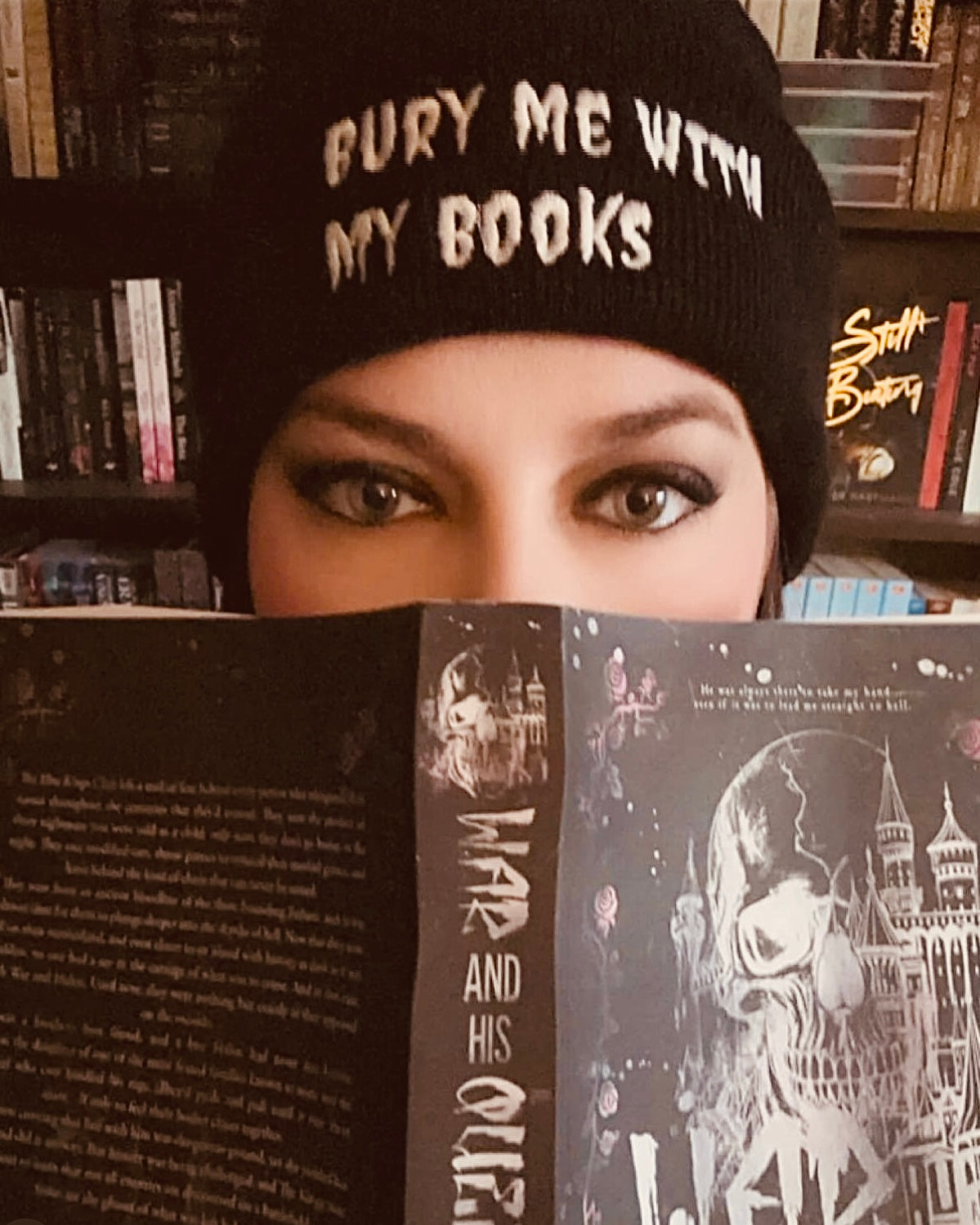 Bury Me With My Books Beanie