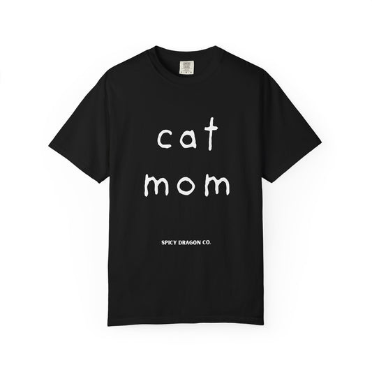 Cat Mom Comfort Colors Tee