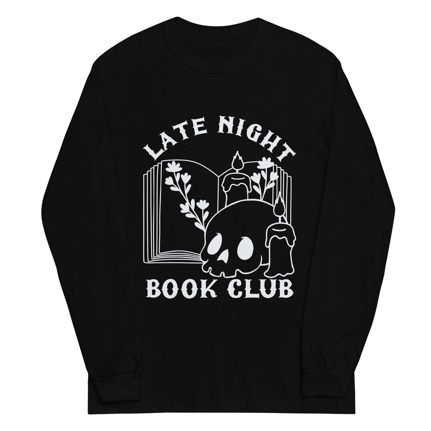 Late Night Book Club Long Sleeve