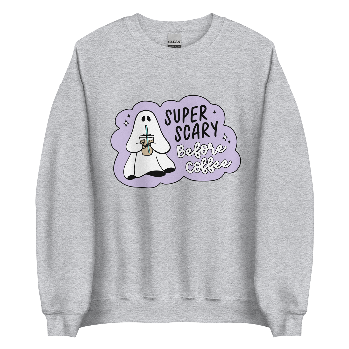 Super Scary Before Coffee Crewneck