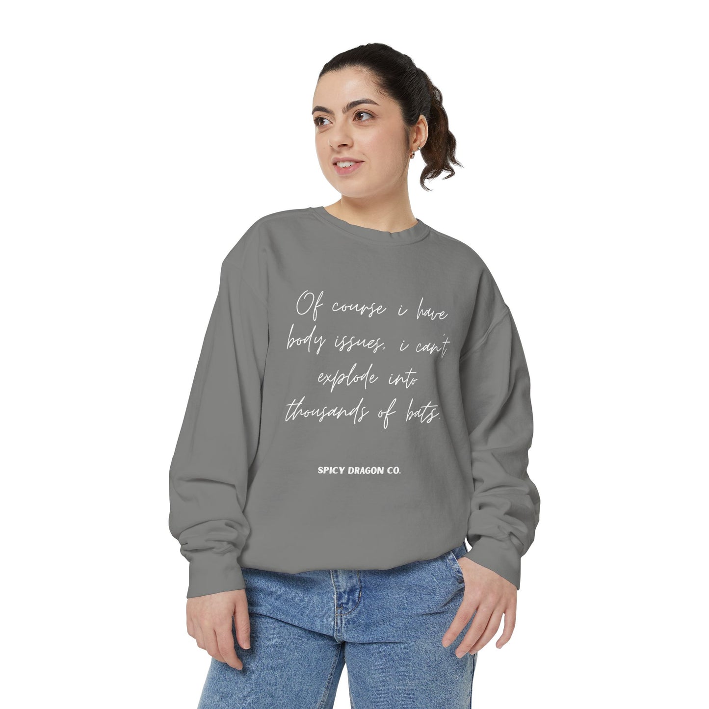 Explode Into Bats Comfort Colors Crewneck