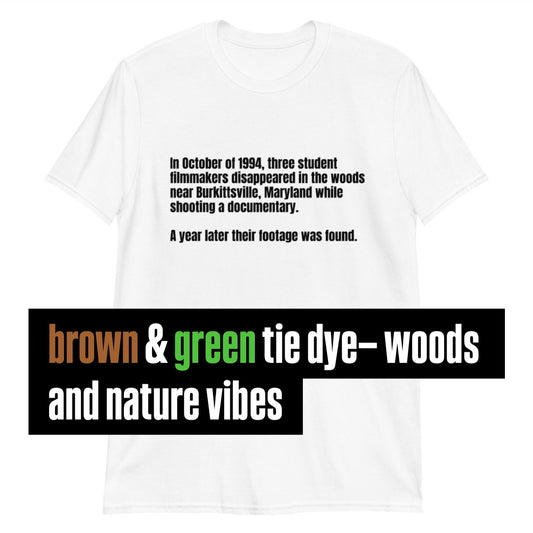 B Witch Intro (brown & green tie dye)