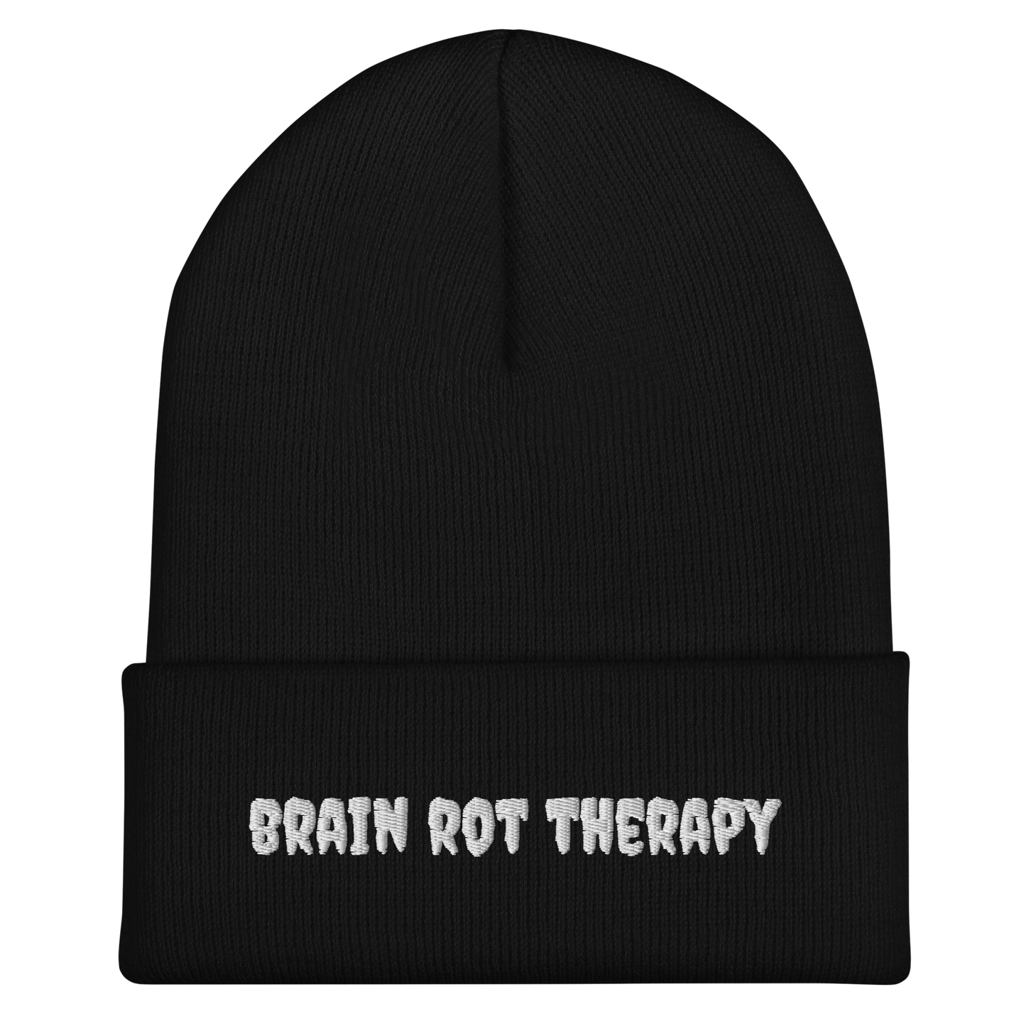 Brain Rot Therapy Beanie