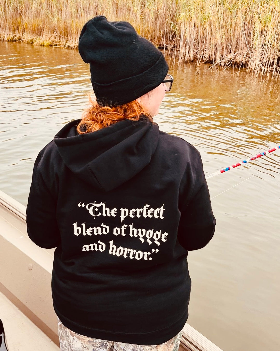 Hygge/Horror Embroidered Hoodie