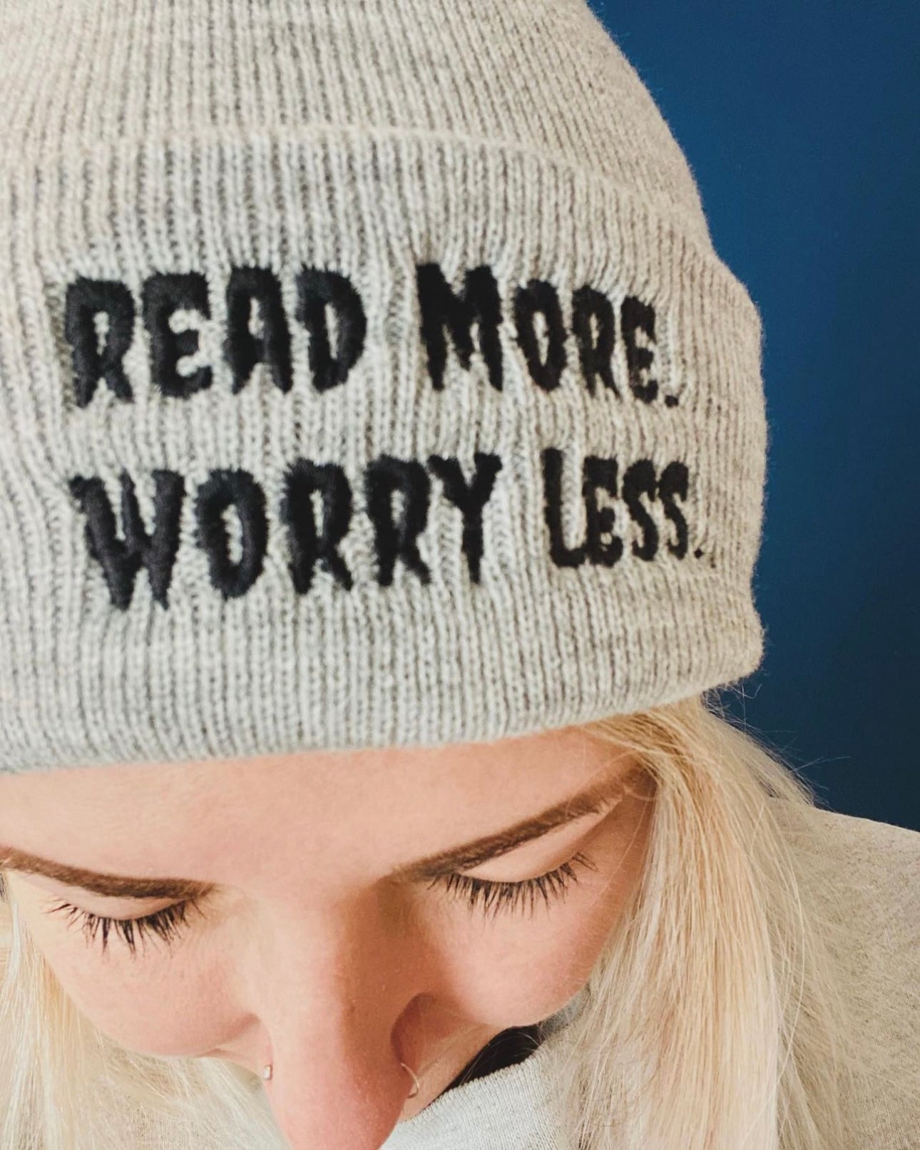 Read More/Worry Less Beanie