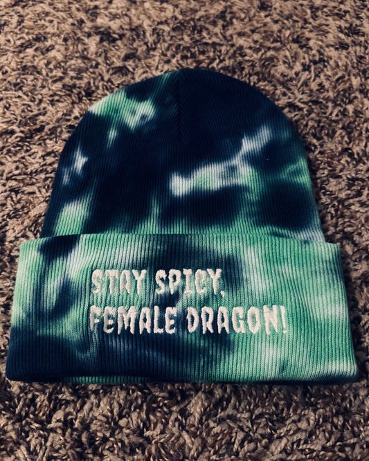 Stay Spicy, Female Dragon! Beanie