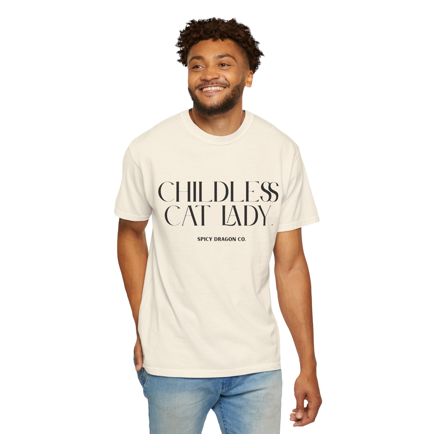 Childless Cat Lady Comfort Colors Tee