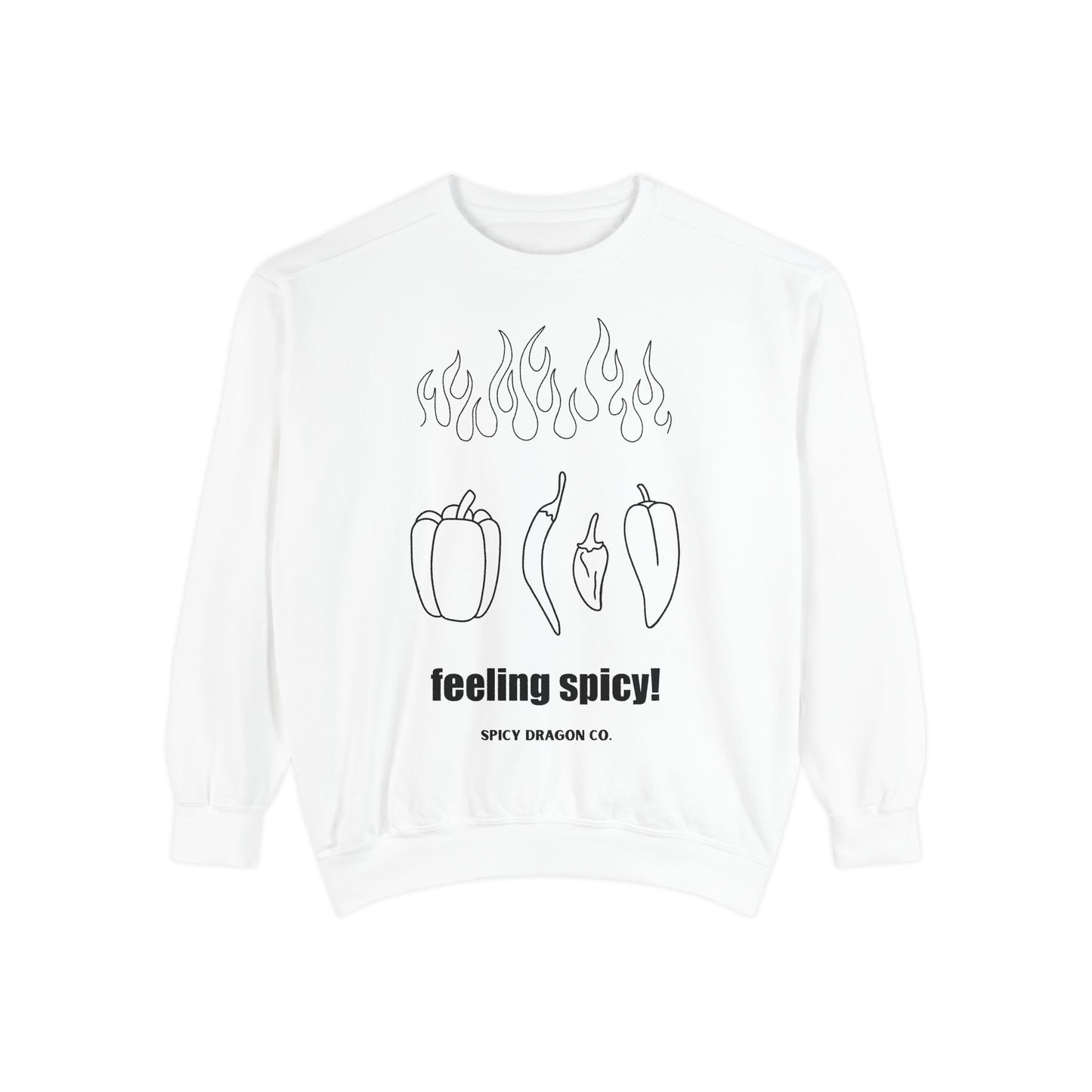 Feeling Spicy Comfort Colors Crewneck