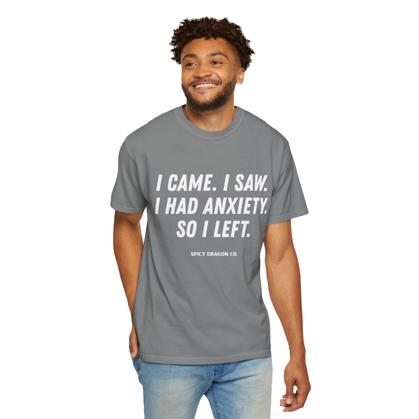 Anxiety Comfort Colors Tee