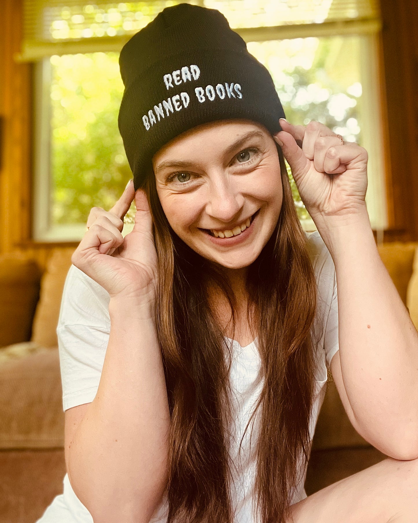 Read Banned Books Beanie