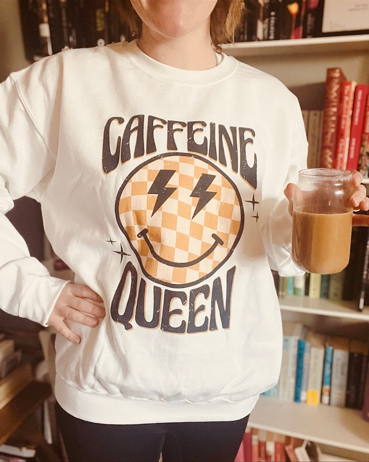 Caffeine Queen Crewneck