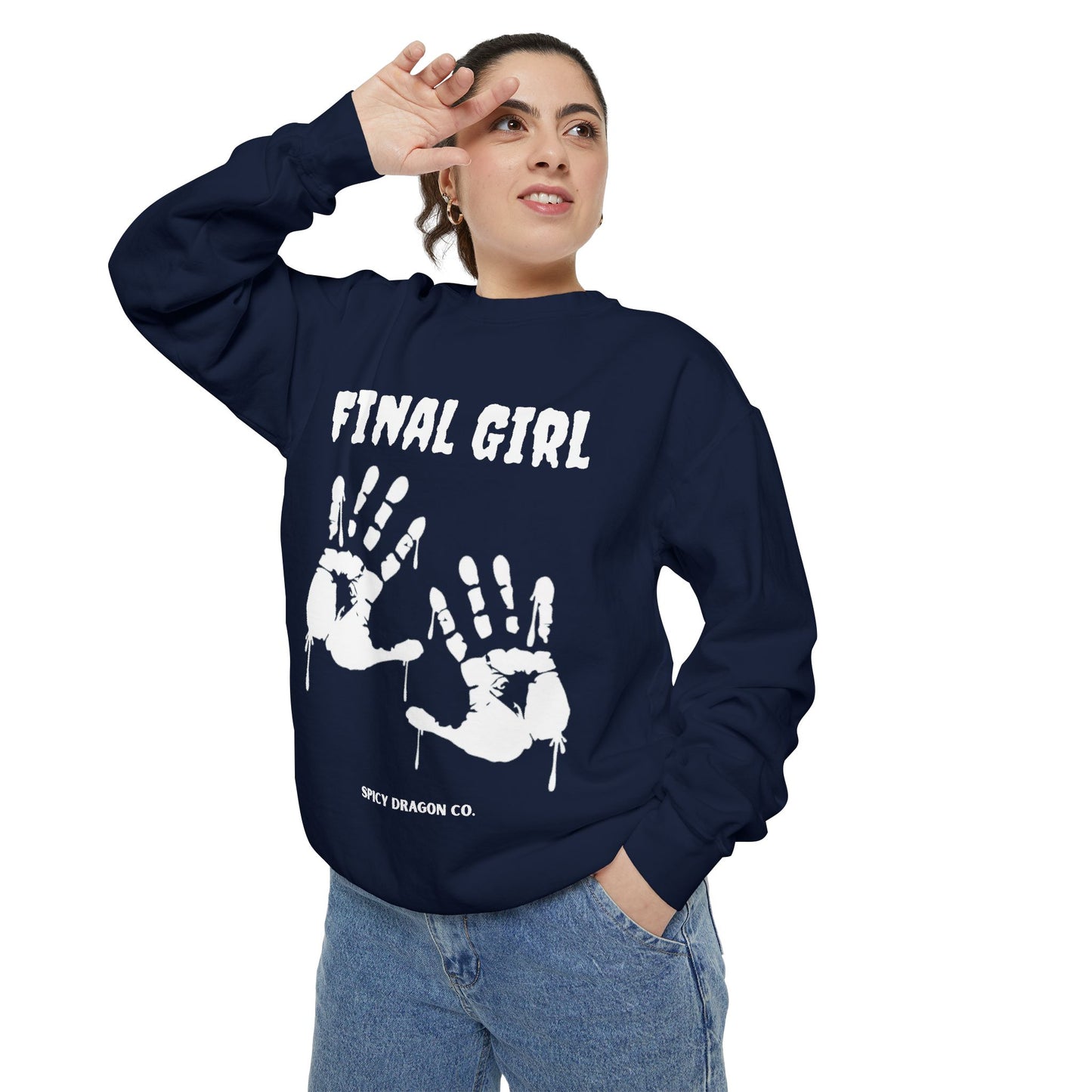 Final Girl Comfort Colors Crewneck