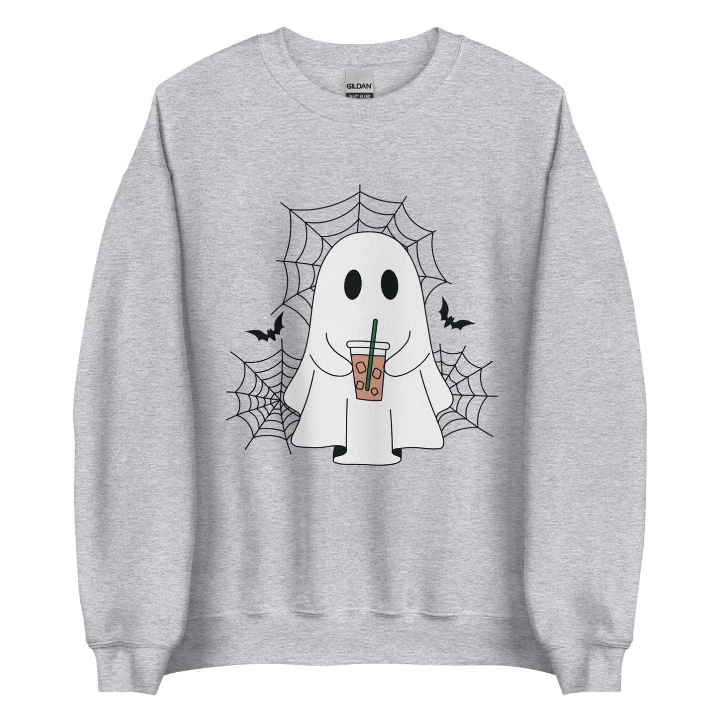 Ghosty With Coffee Crewneck