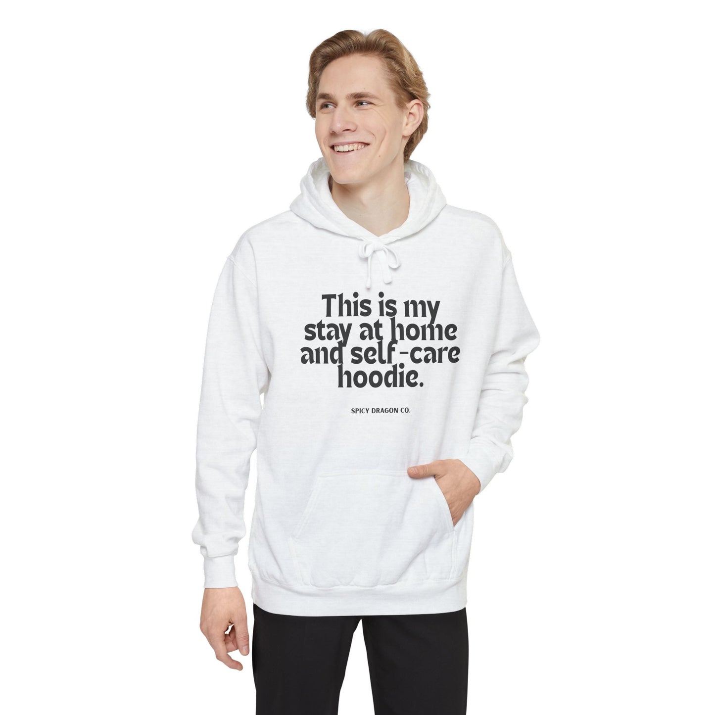 Self-Care Comfort Colors Hoodie