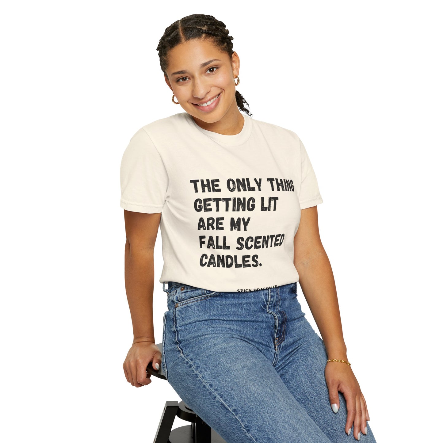 Fall Scented Candles Comfort Colors Tee