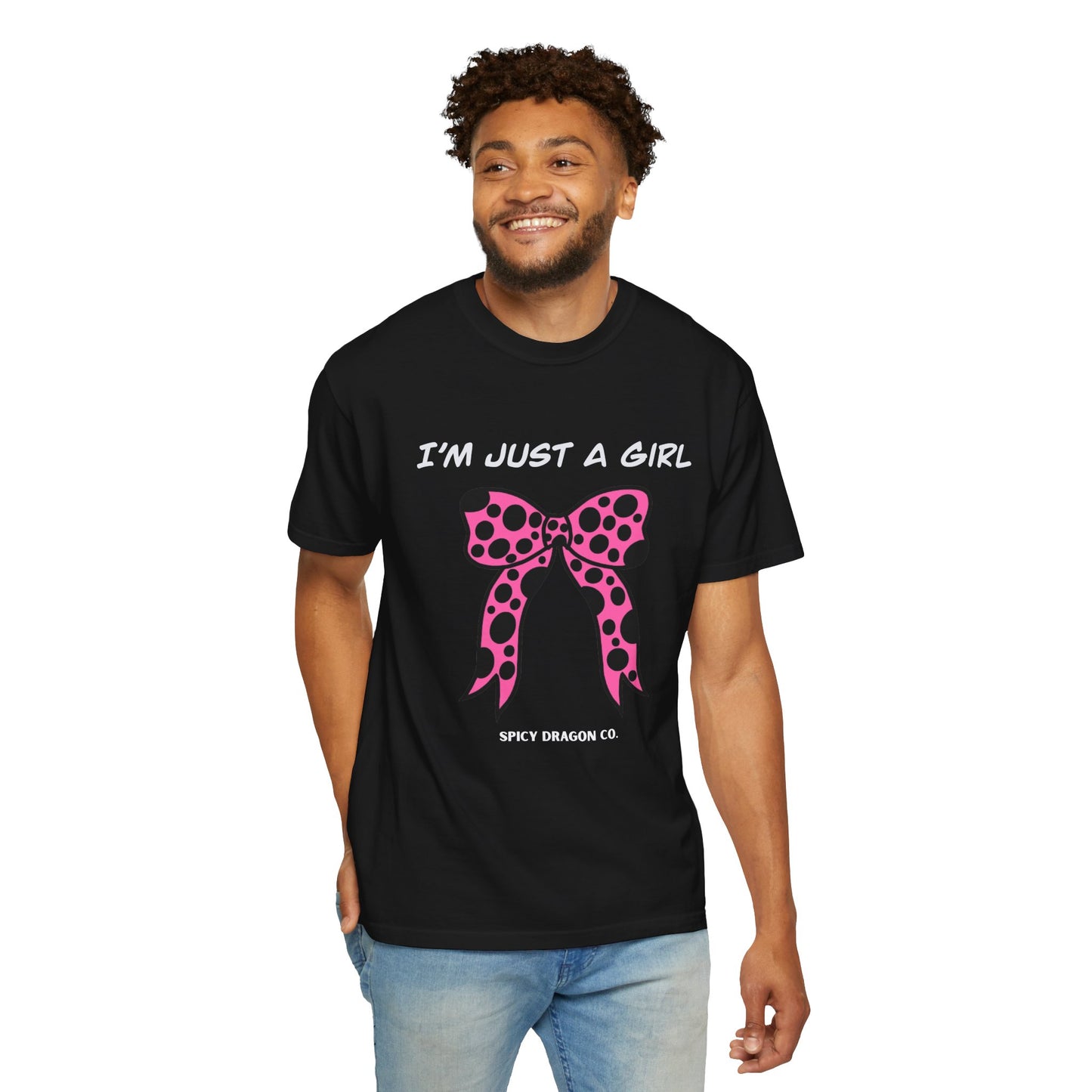 Just A Girl Comfort Colors Tee