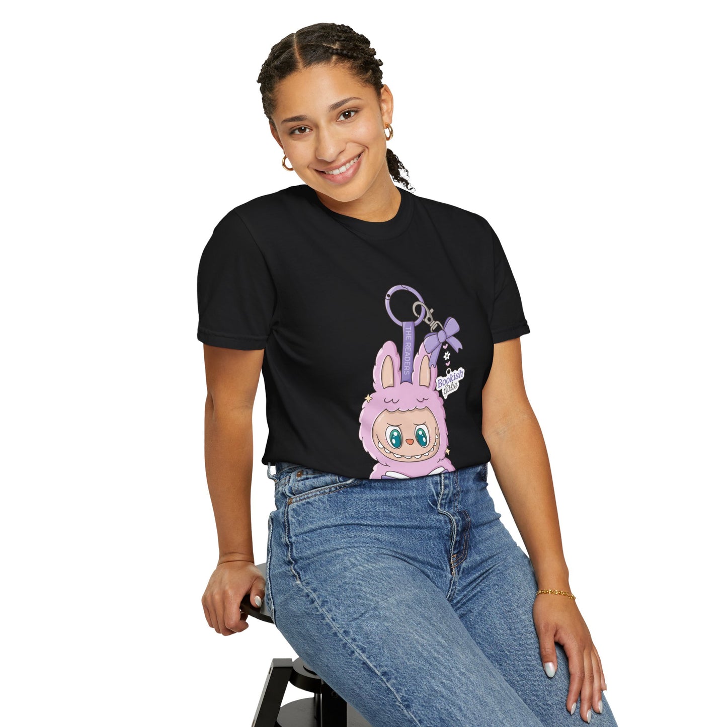 BuBu Bookish Girlie Comfort Colors Tee