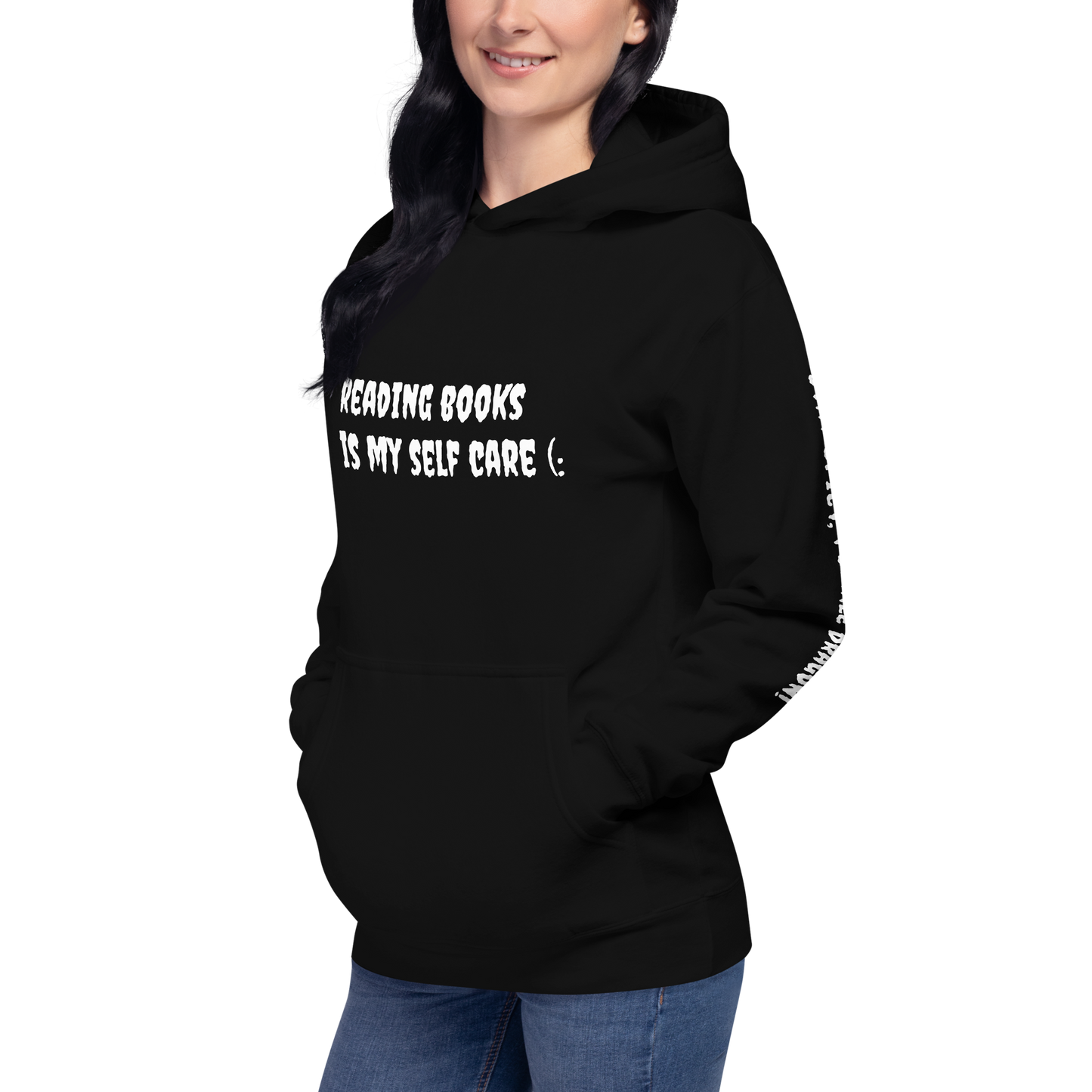 Set 5. Self Care / Reading Books Premium Hoodie