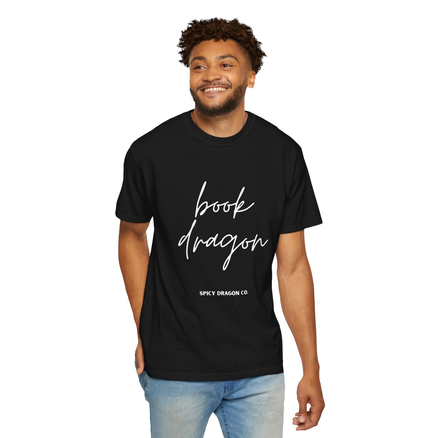Book Dragon Comfort Colors Tee
