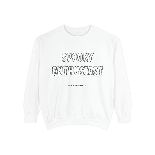 Spooky Enthusiast Comfort Colors Crewneck