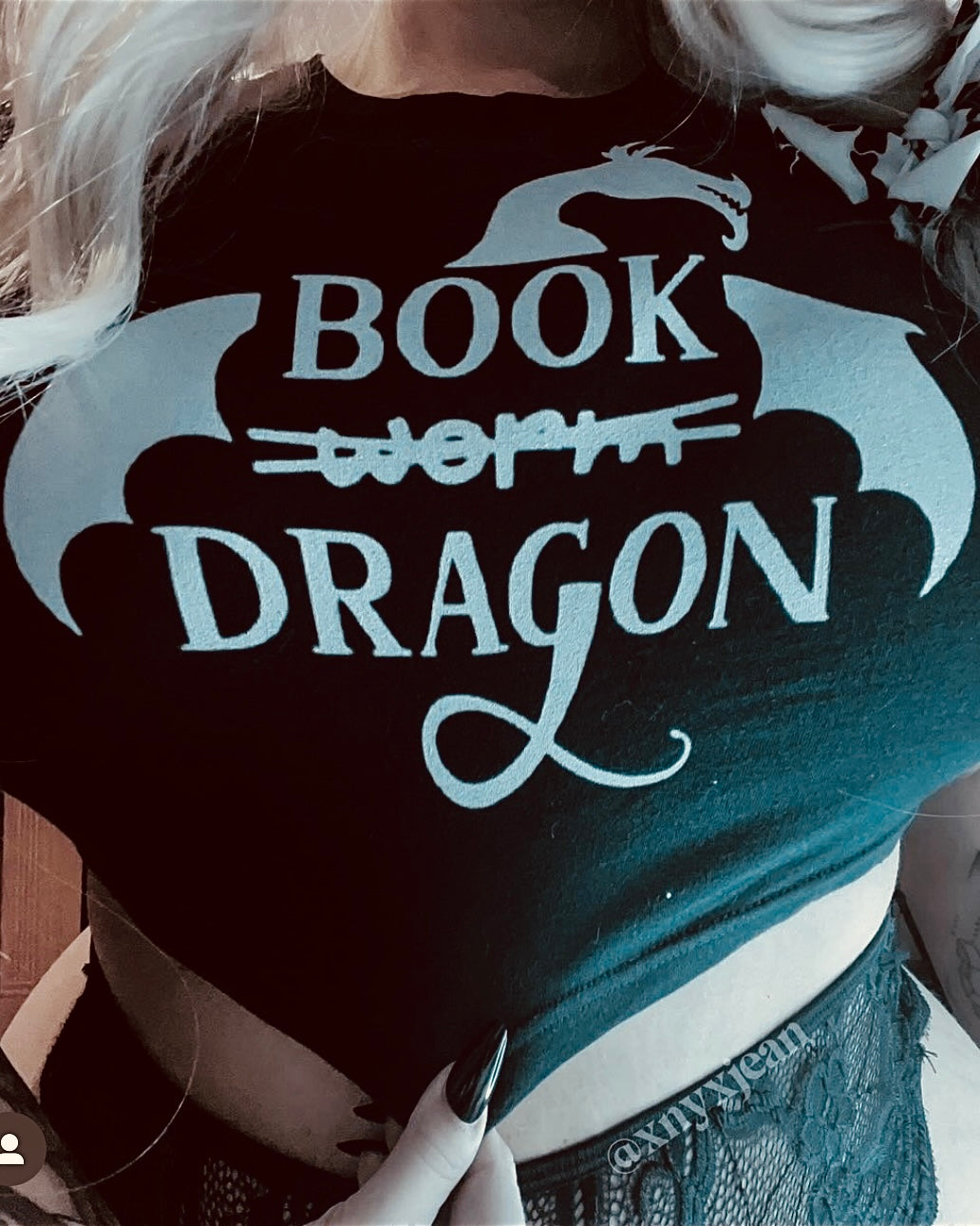 Book Dragon Baby Tee