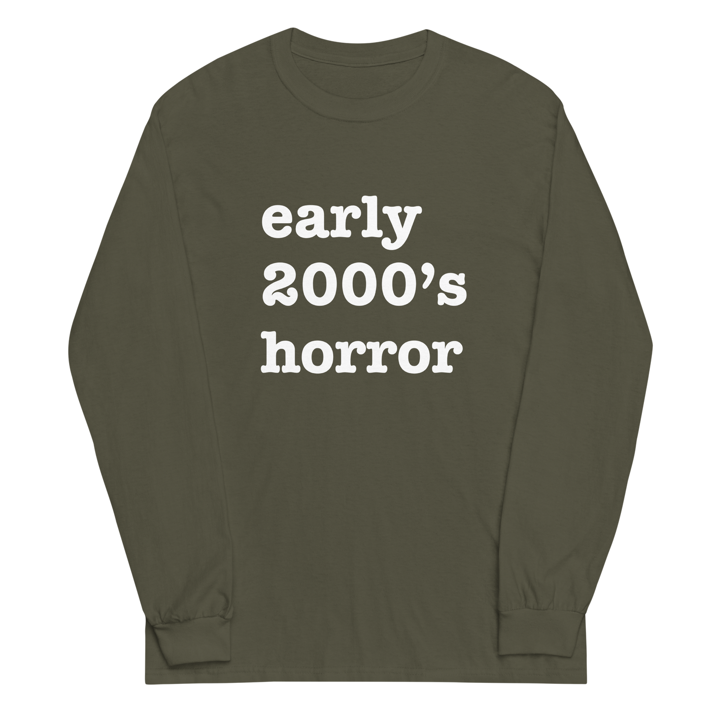 Early 2000’s Horror Long Sleeve