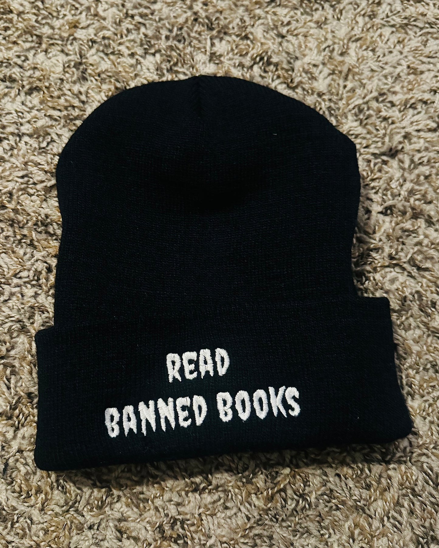 Read Banned Books Beanie