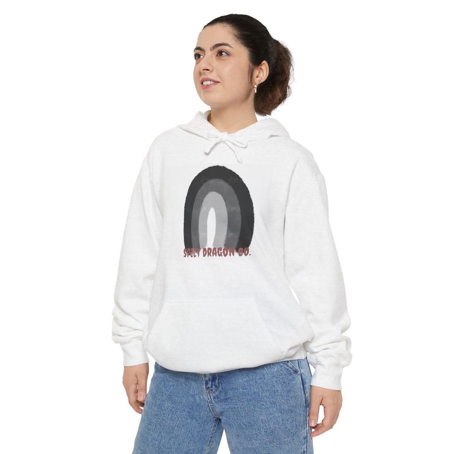 Spooky Rainbow Logo Comfort Colors Hoodie