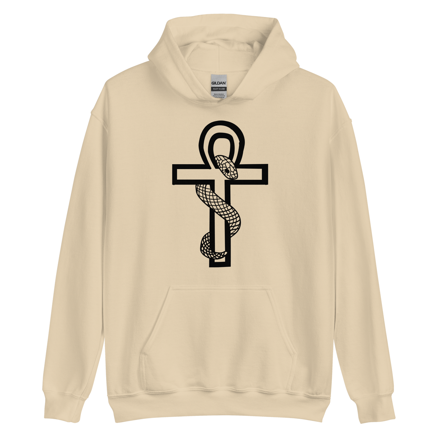 Ankh With Snake Hoodie