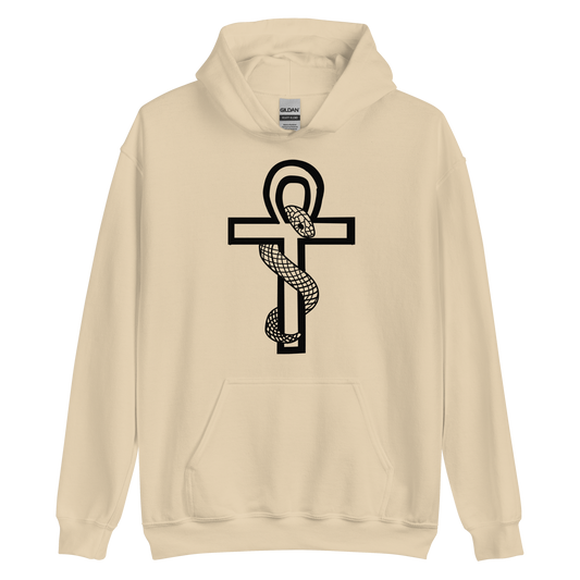 Ankh With Snake Hoodie