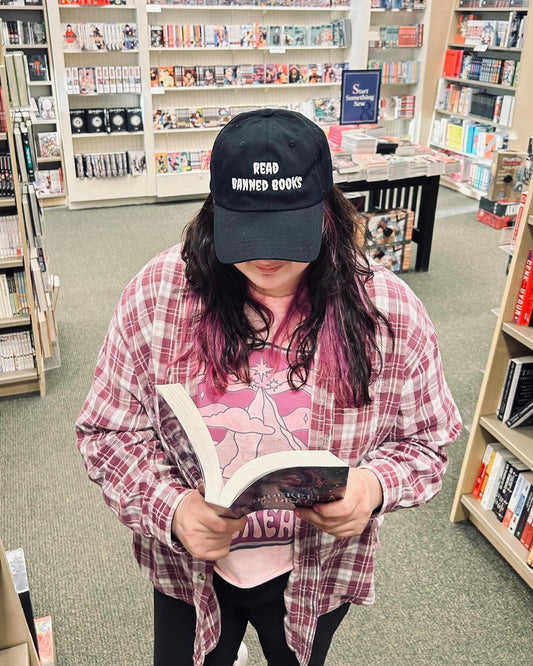 Read Banned Books Dad Hat