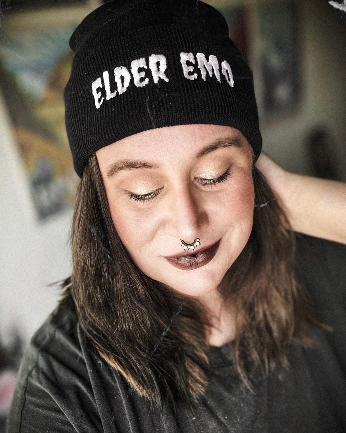 Elder Emo Beanie