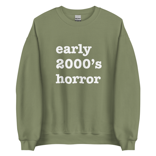 Early 2000’s Horror Crewneck