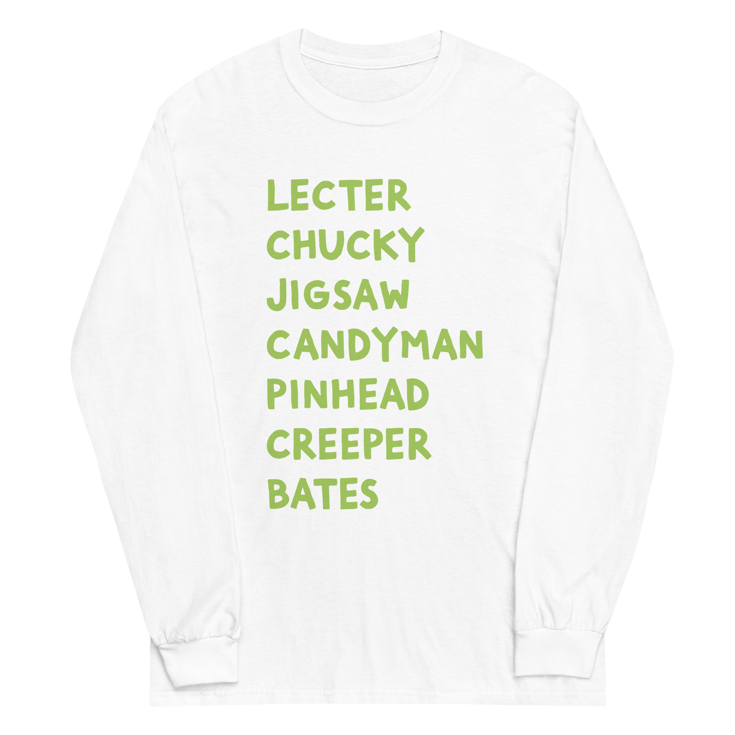 Horror Movie Killers Long Sleeve