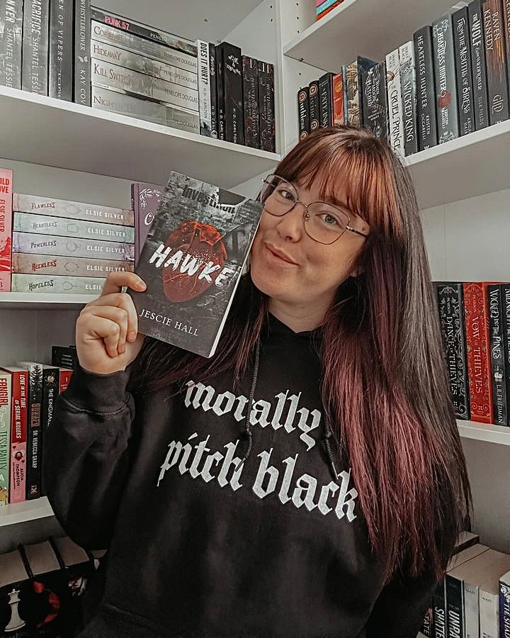 Morally Pitch Black Hoodie