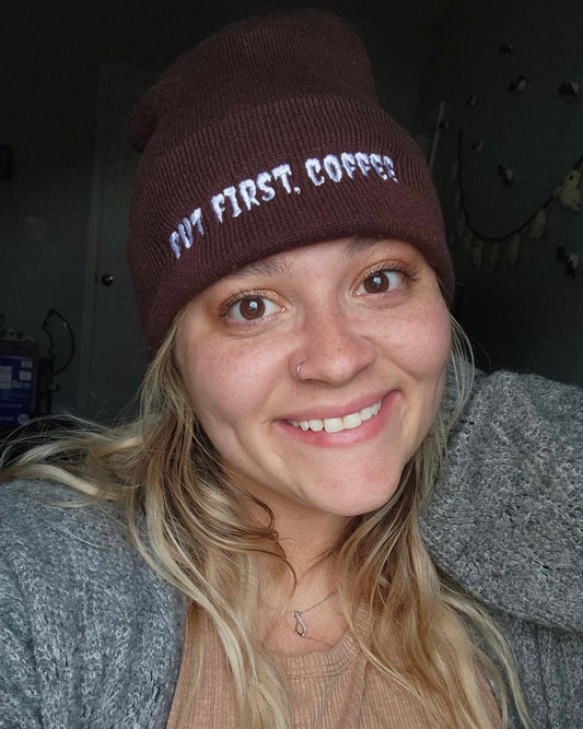 Coffee First Beanie